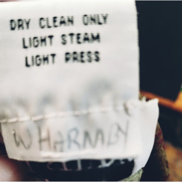 K Studio Blouse Women's 18 Short Sleeve Button Up Open Back Sheer Brown Florals - Picture 9 of 11